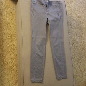 Loft gray skinny pants